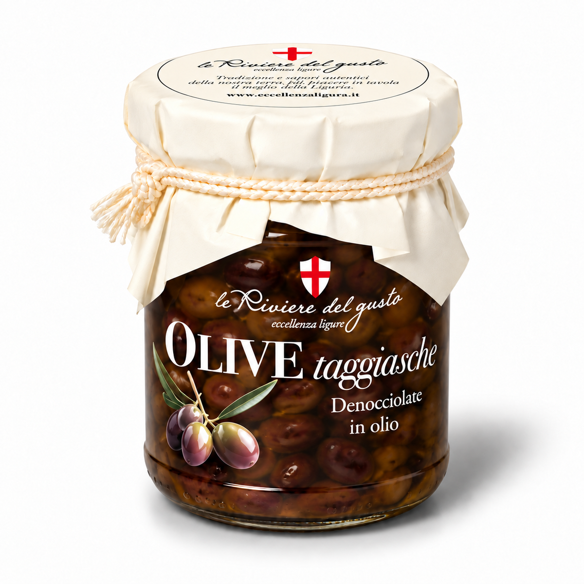 Olive Taggiasche Denocciolate in Olio – le Riviere del gusto