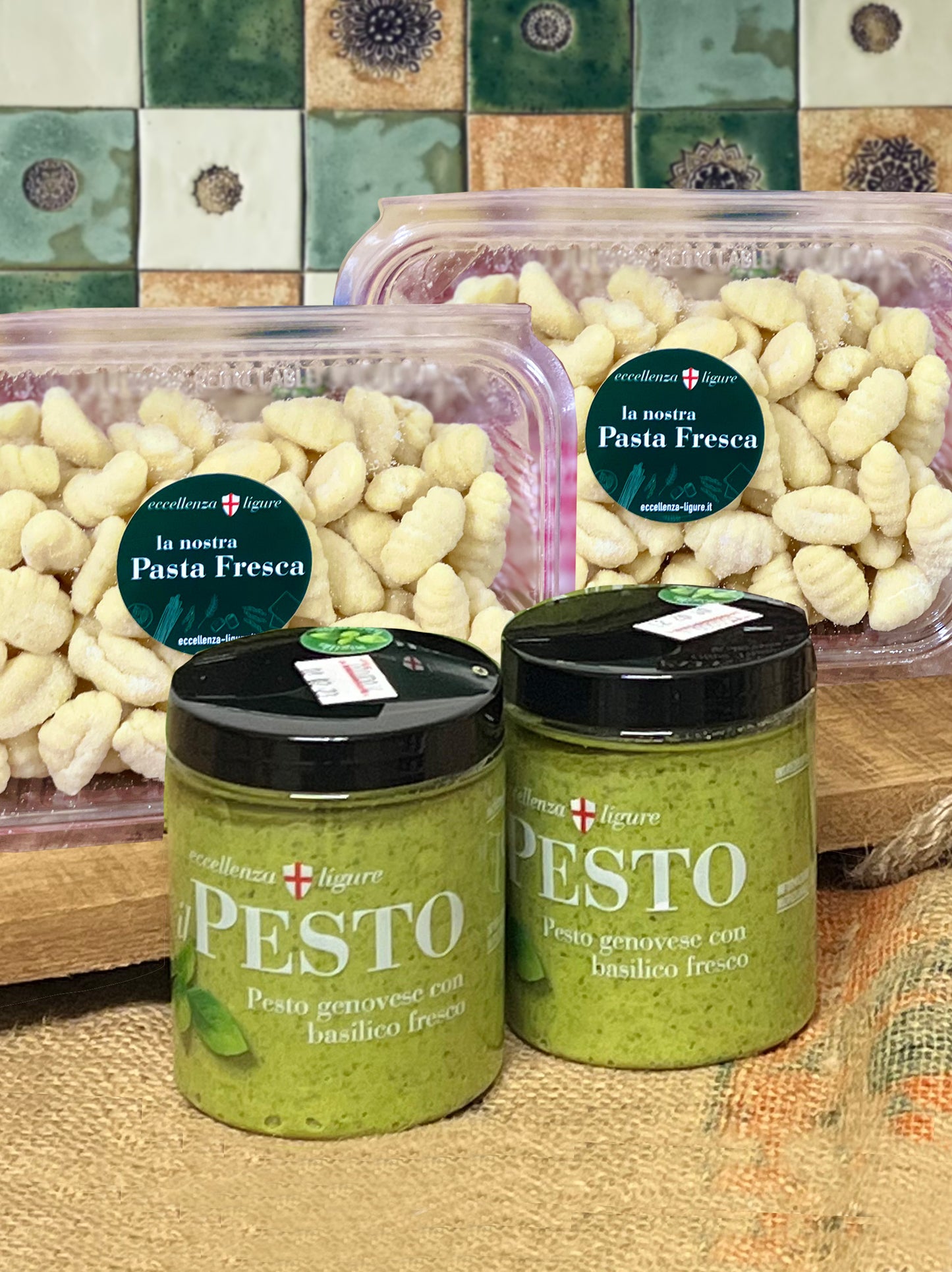 Box Teriasca - Gnocchi al Pesto - Imballo e spedizione nazionale Inclusa!