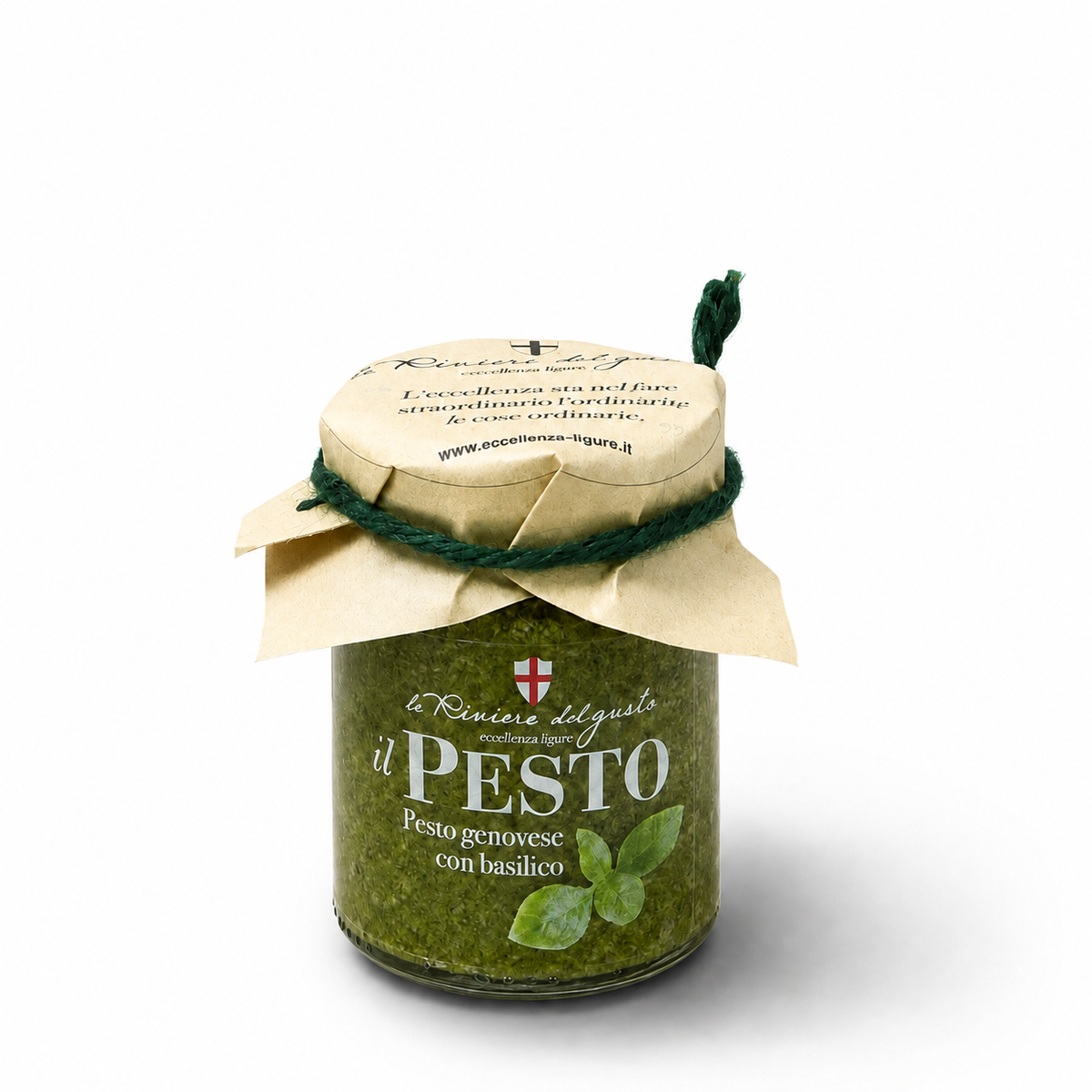 Pesto Genovese 100% naturale - Zero conservanti, zero acidificanti, solo bontà.