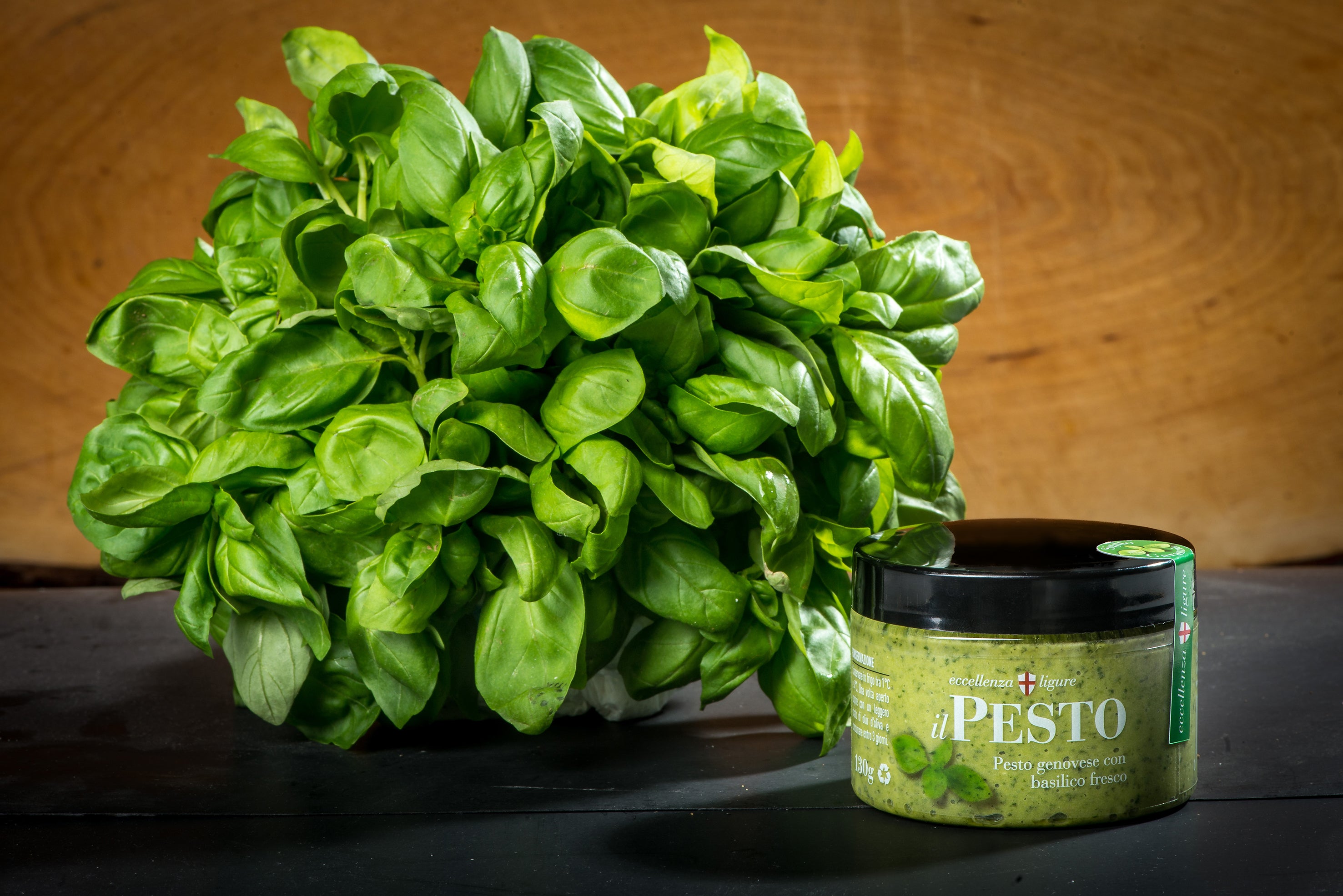 Genoese Pesto with Fresh Basil 8 jars of 130g Packing and shipping included