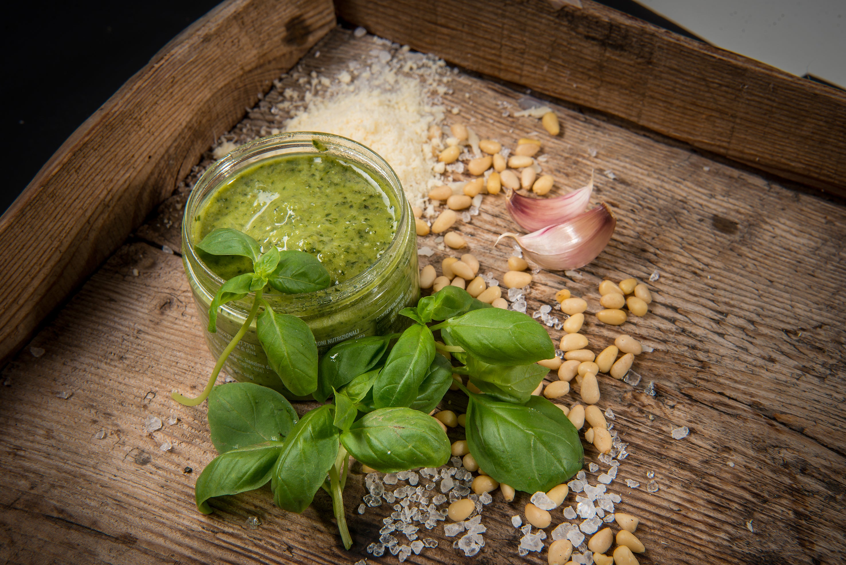 Genoese Pesto with Fresh Basil 8 jars of 130g Packing and shipping included