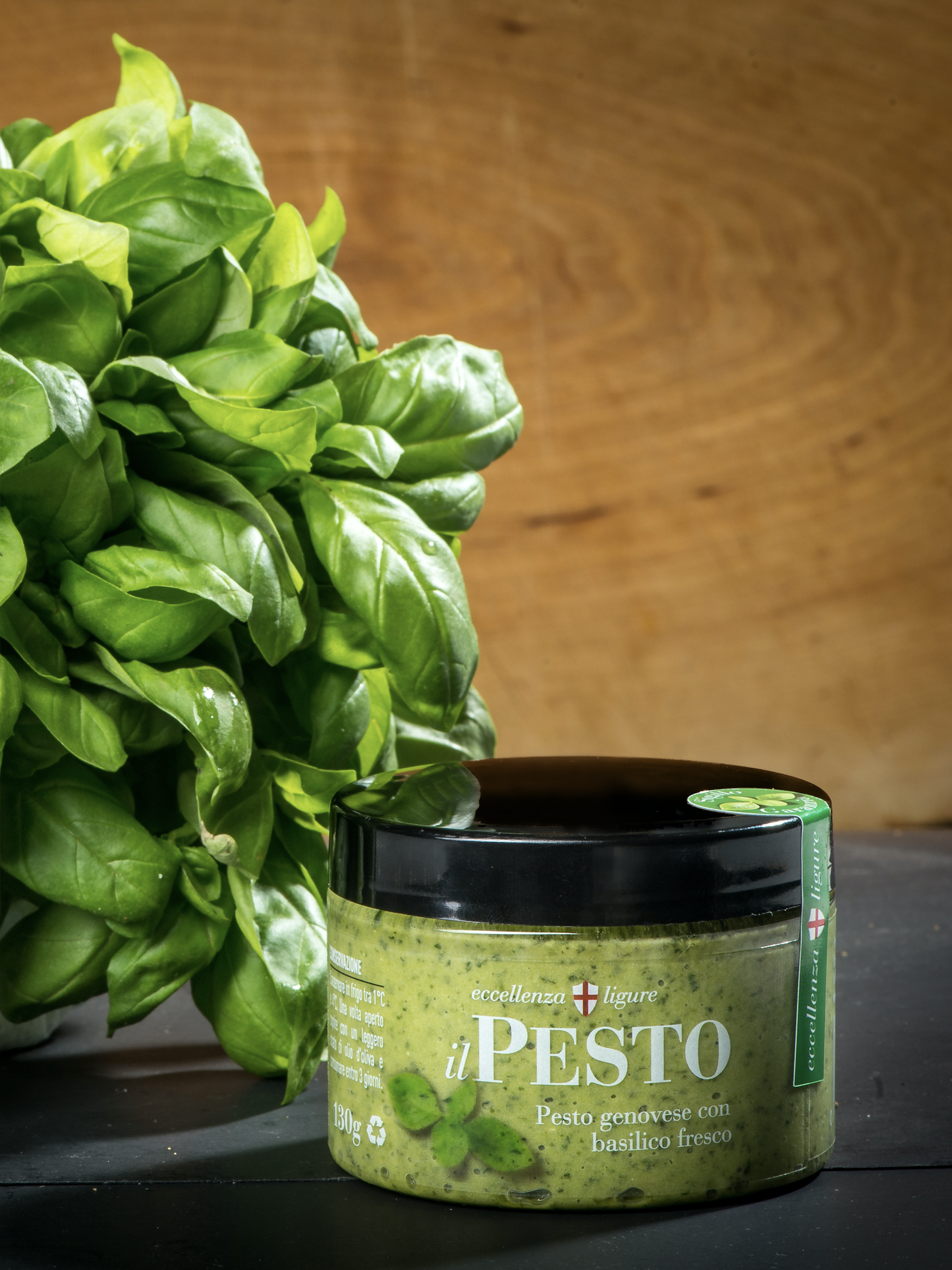 Pesto Genovese con Basilico Fresco 8 barattoli da 130g- Imballo e spedizione nazionale Inclusa!