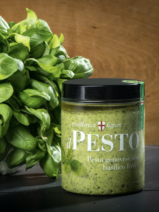 Genoese Pesto with Fresh Basil 4 jars of 250g - Packing and shipping included!